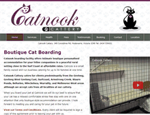 Tablet Screenshot of catnook.com.au